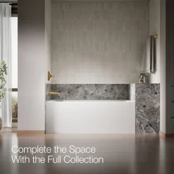 Wall-mount bath spout