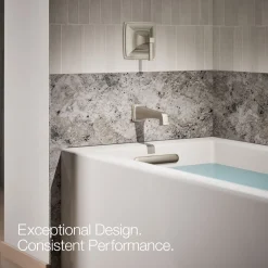 Wall-mount bath spout