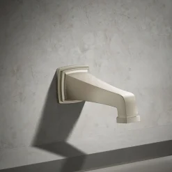 Wall-mount bath spout