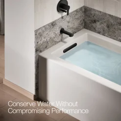 Wall-mount bath spout