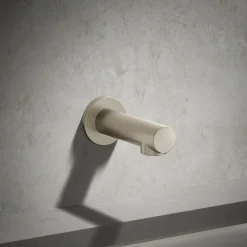 Wall-mount bath spout