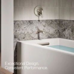 Wall-mount bath spout