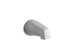 Wall-mount bath spout, 4-7/8