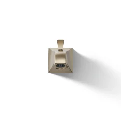 Wall-mount bath spout with Deco design and diverter