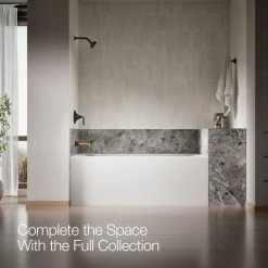 Wall-mount bath spout with diverter