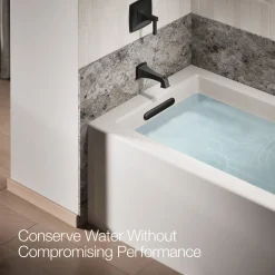 Wall-mount bath spout with diverter