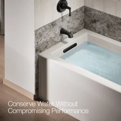 Wall-mount bath spout with diverter
