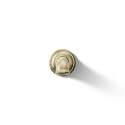 Wall-mount bath spout with flare design