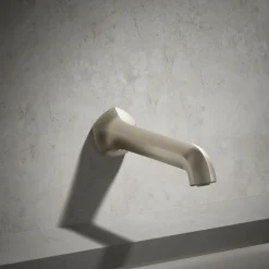 Wall-mount bath spout with Straight design, 8