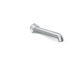 Wall-mount bath spout with Straight design, 12"
