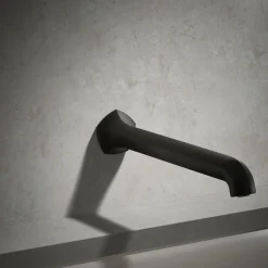 Wall-mount bath spout with Straight design, 12