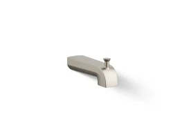 Wall-mount diverter bath spout
