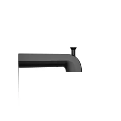 Wall-mount diverter bath spout