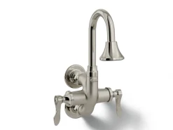 Wall-mount lavatory faucet, 1.2 gpm