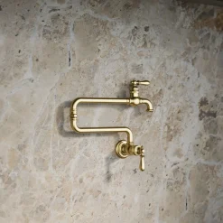 Wall-mount pot filler
