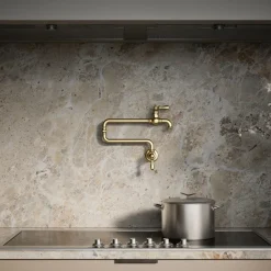 Wall-mount pot filler