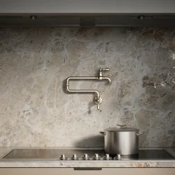 Wall-mount pot filler
