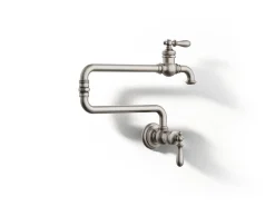 Wall-mount pot filler