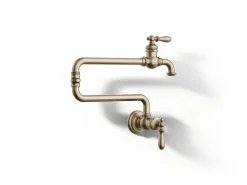 Wall-mount pot filler