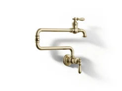 Wall-mount pot filler