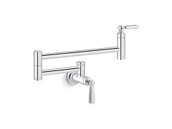 Wall-mount pot filler