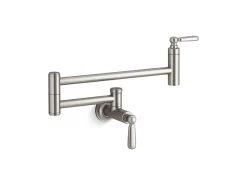 Wall-mount pot filler