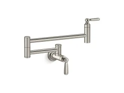 Wall-mount pot filler