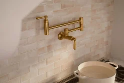 Wall-mount pot filler
