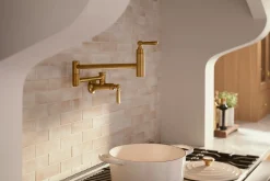 Wall-mount pot filler