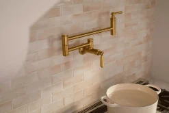 Wall-mount pot filler