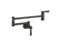 Wall-mount pot filler