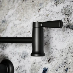 Wall-mount pot filler