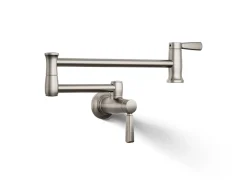 Wall-mount pot filler