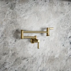 Wall-mount pot filler