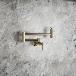 Wall-mount pot filler