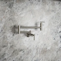 Wall-mount pot filler
