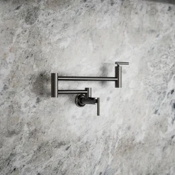 Wall-mount pot filler