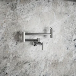 Wall-mount pot filler