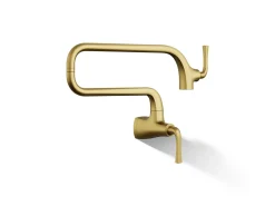 Wall-mount pot filler
