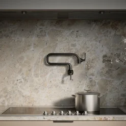 Wall-mount pot filler