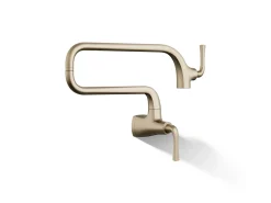 Wall-mount pot filler
