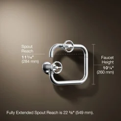 Wall-mount pot filler
