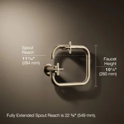 Wall-mount pot filler