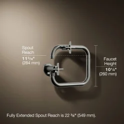 Wall-mount pot filler