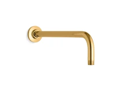 Wall-mount rainhead arm and flange