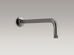 Wall-mount rainhead arm and flange