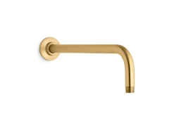 Wall-mount rainhead arm and flange