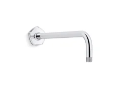 Wall-mount rainhead arm and flange
