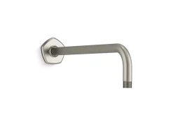 Wall-mount rainhead arm and flange