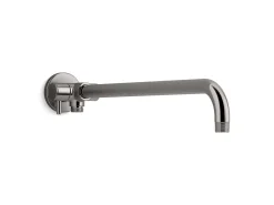 Wall-mount rainhead arm with 3-way diverter